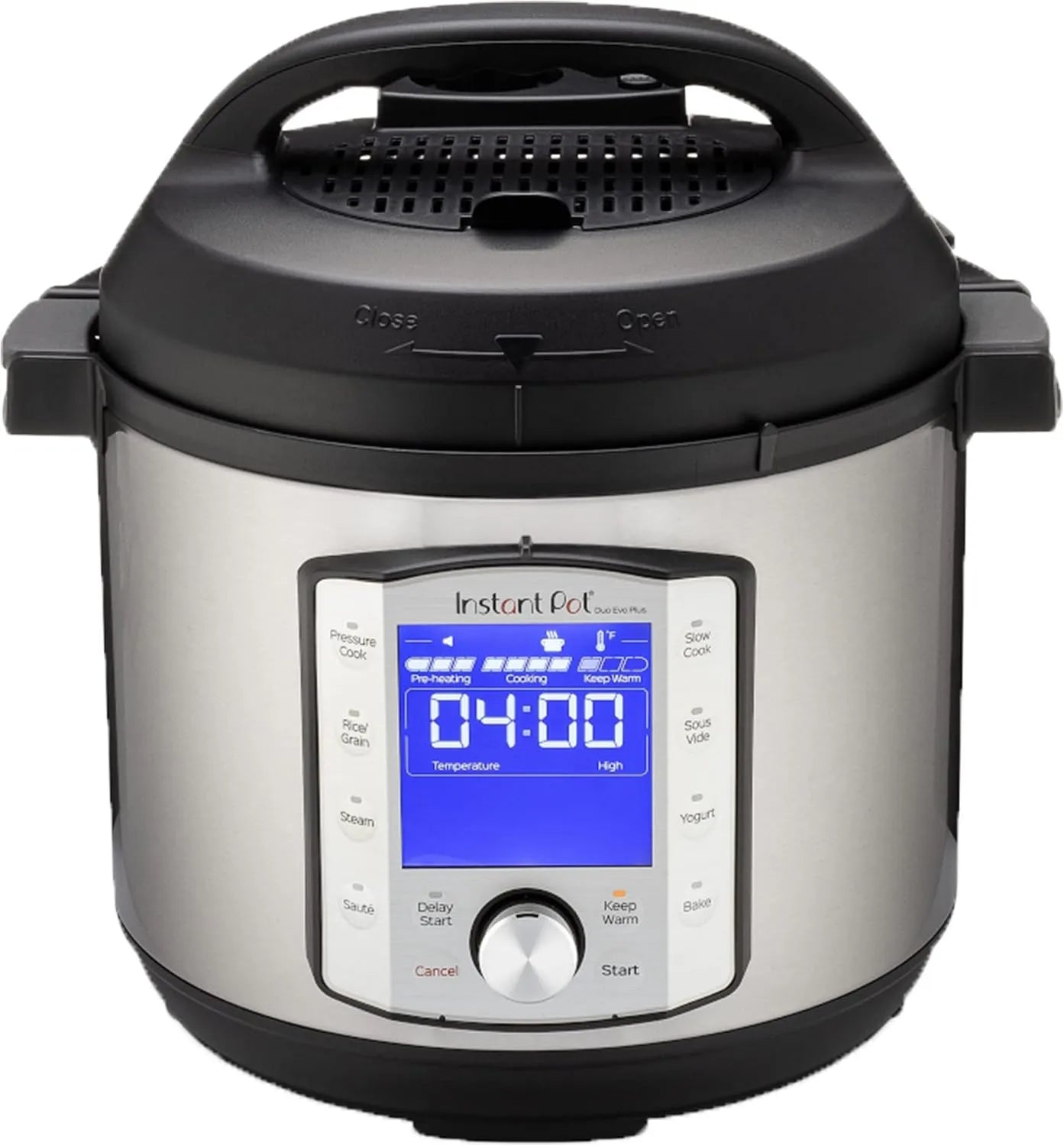 Olla eléctrica programable, 7.6L, función de vapor, Olla de Cocción Lenta