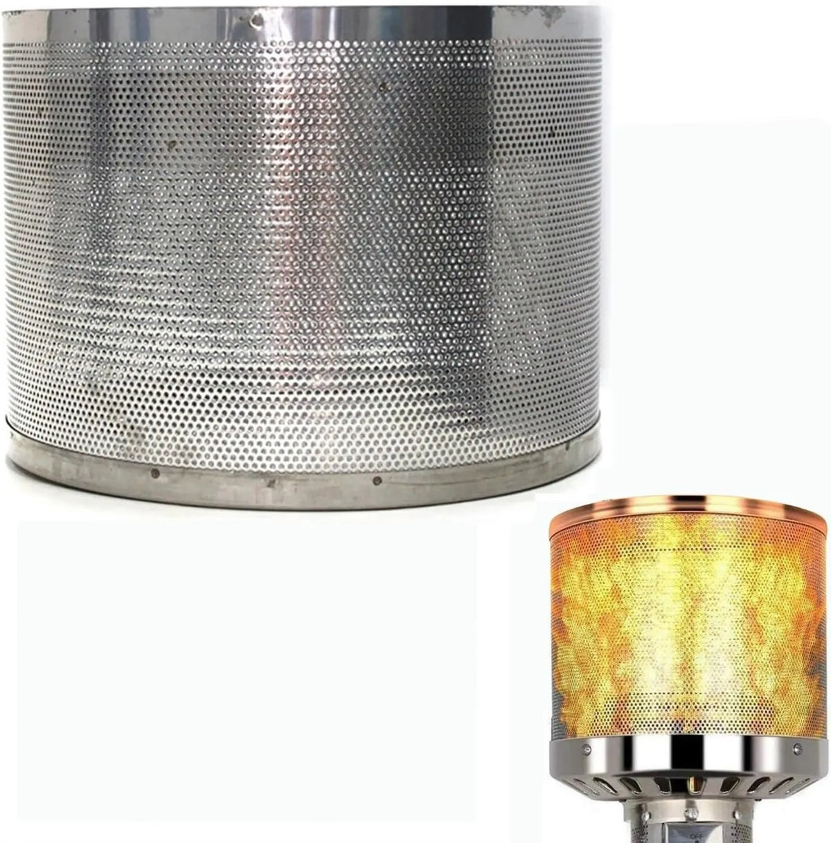 Calefactor portátil de gas, 275 mm, para quemador de calefactor de patio, repuesto para calefactor de gas, compatible con la mayoría de modelos