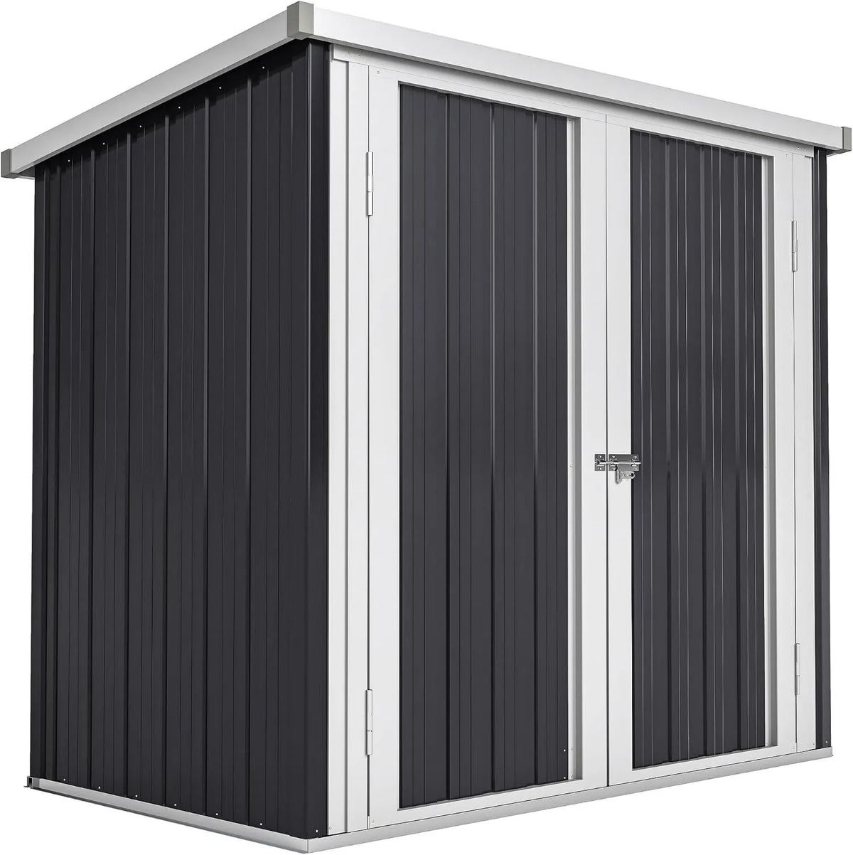 Outsunny cobertizo de jardín, 1.25 m², 147 x 86 x 134 cm
