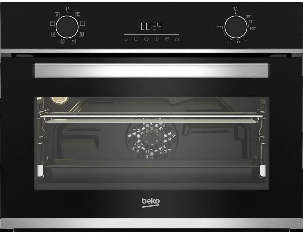 Beko BBCM13300XC horno eléctrico, 48 L, Horno Compacto
