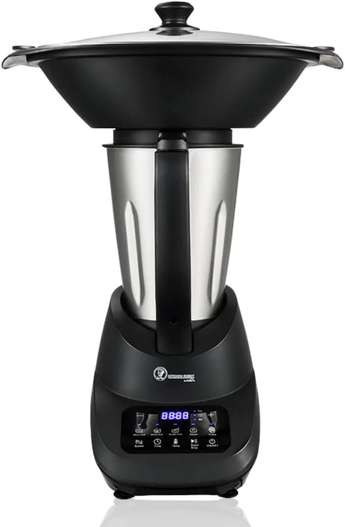 Procesador de alimentos, 500W, 10 Velocidades, Tony Robot de Cocina, Robot de Cocina Versátil, Sopa Eléctrica