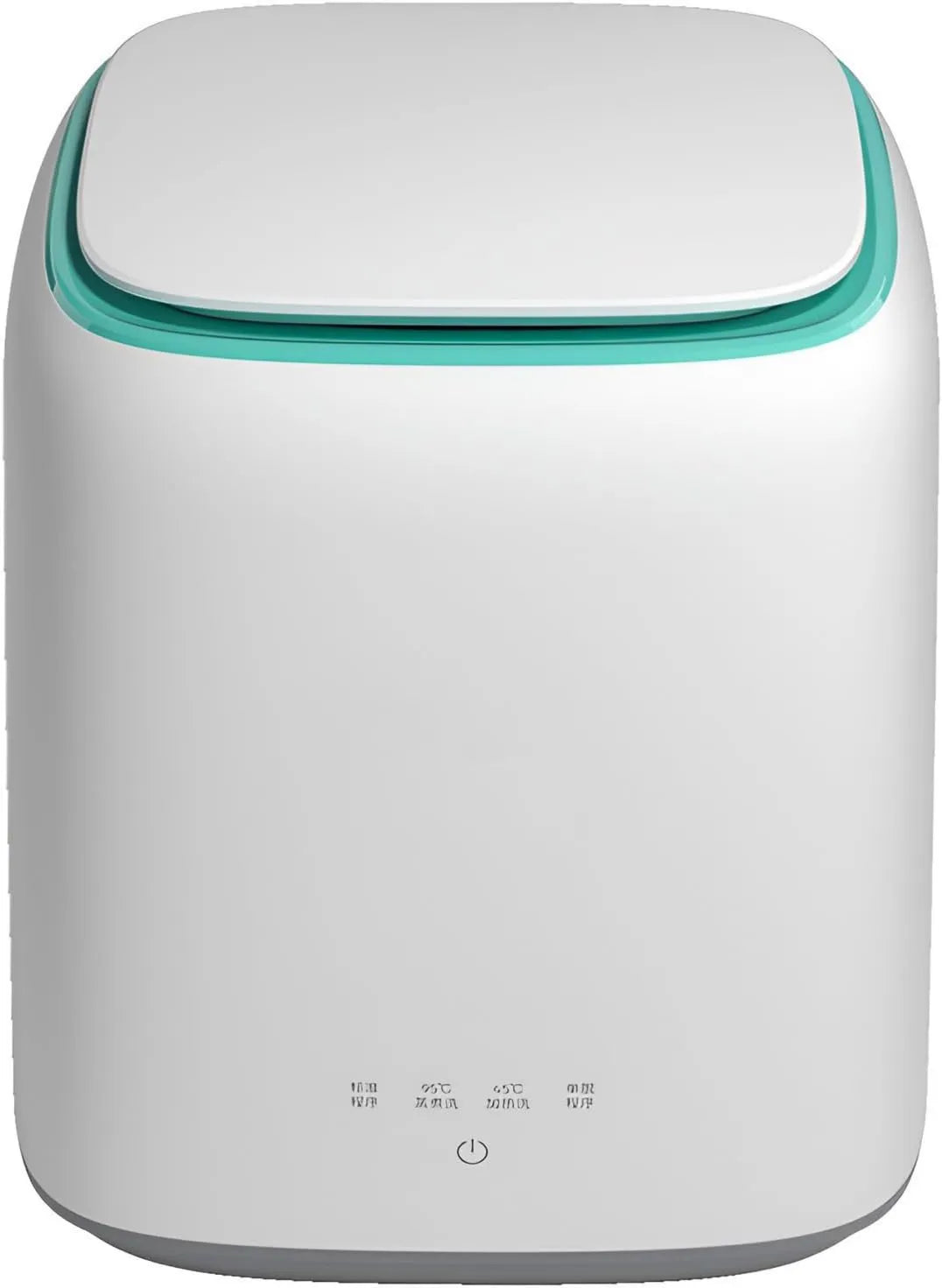 Lavadora, acero inoxidable, máquina de lavandería inteligente, secador de ropa interior totalmente automática 2 en 1, 4 modos y barril interno