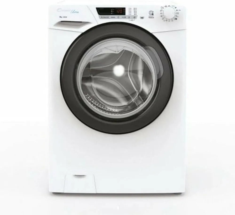 Candy HCU1282DWB4/1-S lavadora, 1200 rpm, 8 kg, carga frontal y programas de lavado