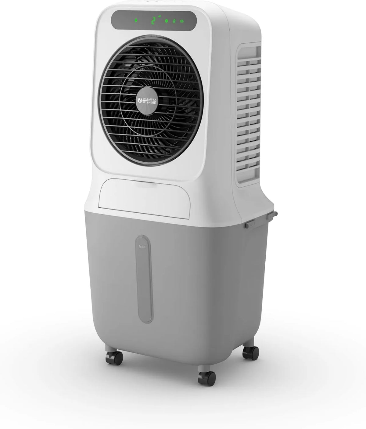 Purificador de aire, 25 Litros, Wifi, Peler 25 Enfriador Evaporativo, con Panel Evaporativo, Refrigeración Potente, Pantalla Táctil, control