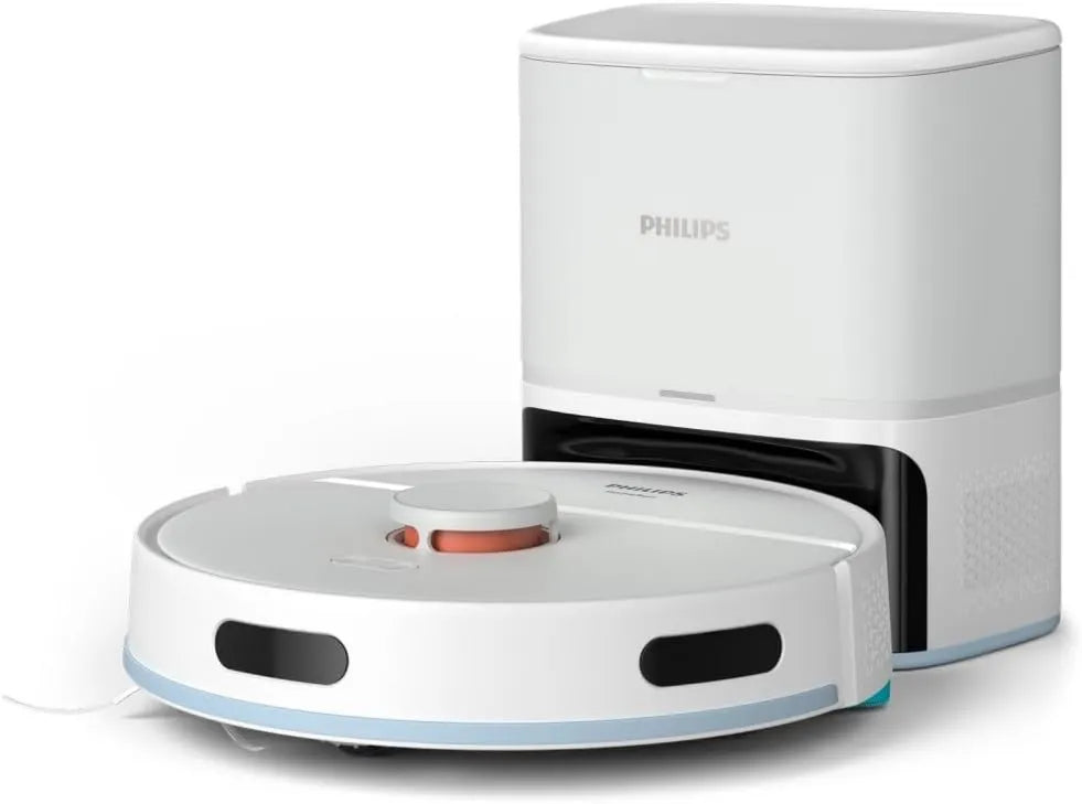 Philips XU2100/20 robot aspirador, 2700 Pa, 130 Minutos, Aspiradora Robot Serie 2000- Succión, Navegación Láser, Aplicación Homerun, Autonomía