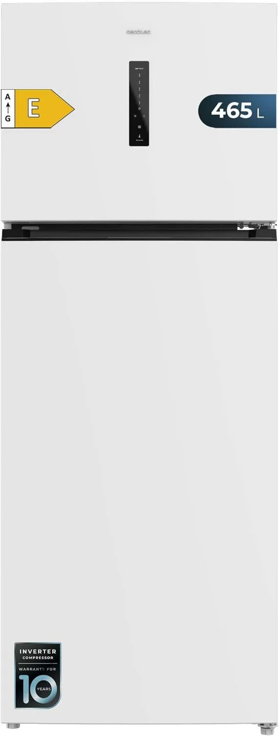 Cecotec frigorífico combi, 465L, No Frost, Motor Inverter, Clase Energética E