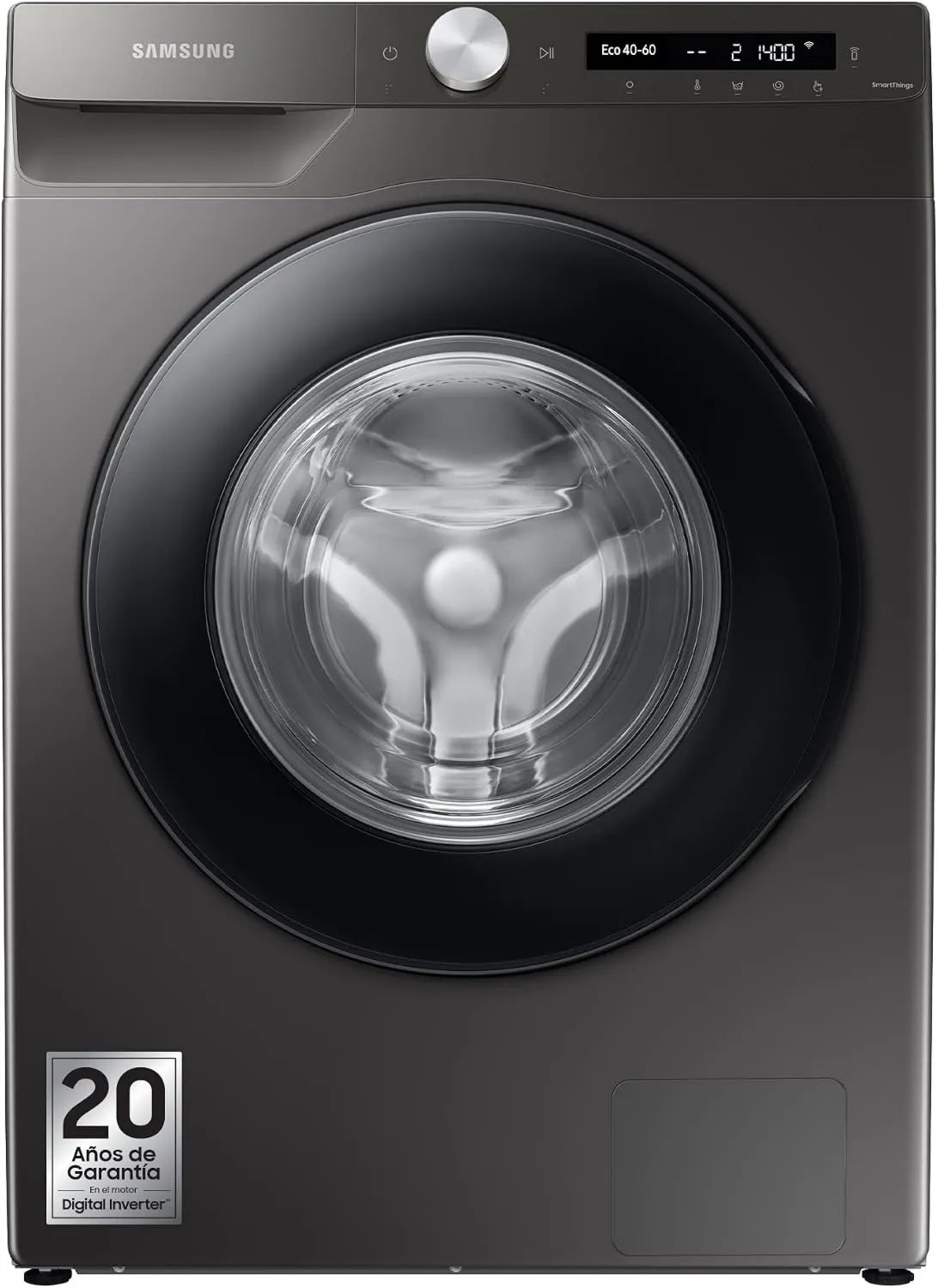 Samsung WW90T534DAN/S3 lavadora, acero inoxidable, 9 kg