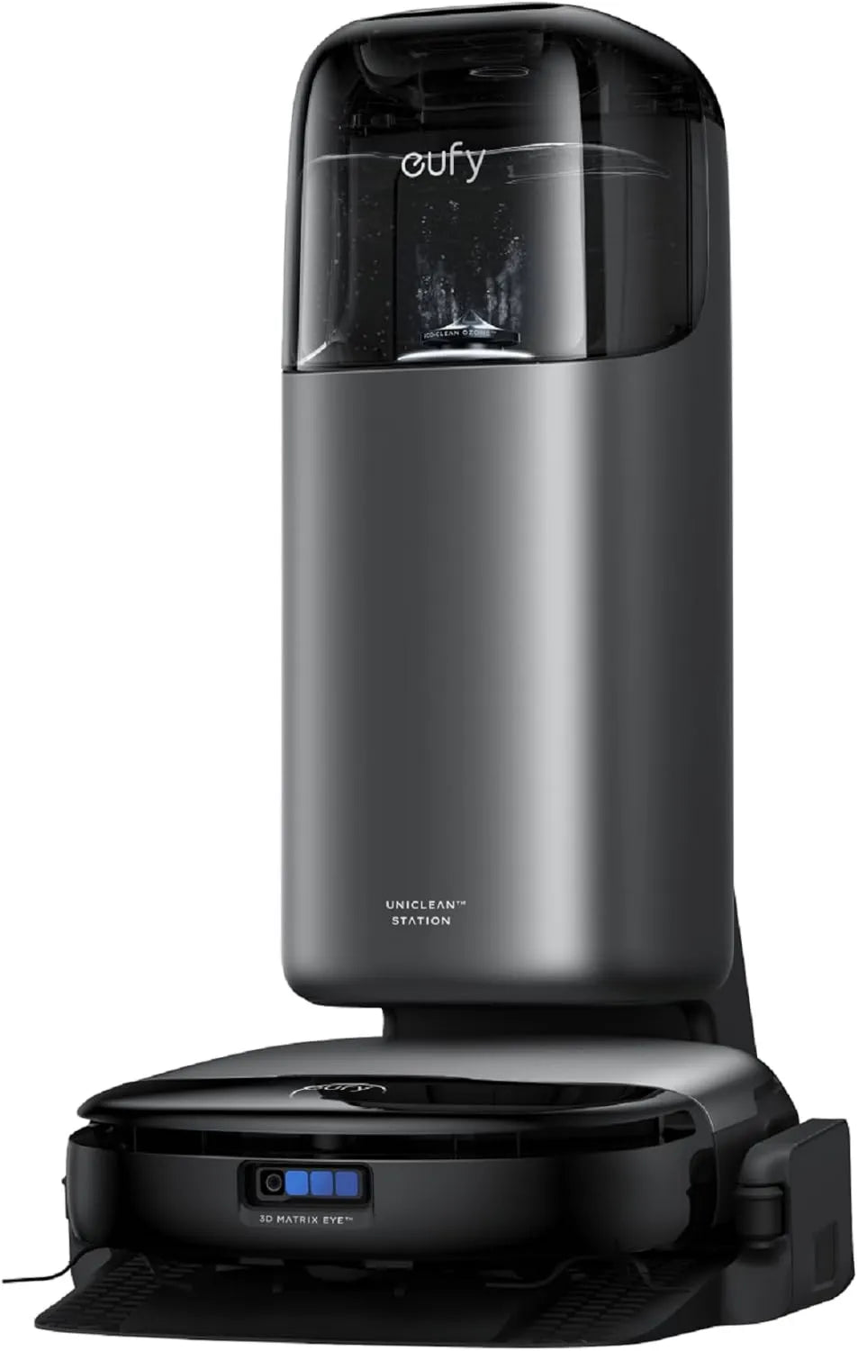 Robot aspirador, 8,000 Pa, eufy Omni S1 Pro con Always Clean Mop, Succión, Evita Obstáculos, Cartografía Multinivel, Limpieza de Bordes