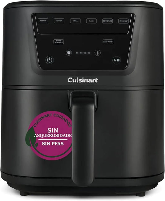 Freidora de aire, 7.6L, cocción por aire caliente, fryer Compact Max, Cocina sin químicos, Max Crisp y mantiene caliente, hasta 8 raciones
