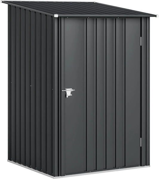 Outsunny cobertizo de jardín, 9.2 m², 100 x 104 x 160 cm, Techo Inclinado