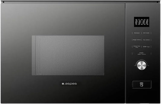 Horno microondas AMWI2800DGN, control programable, función grill, 20 Litros, 800W, 1000W, 95min, 8 Programas, Modo Descongelar, Revestimiento Interior