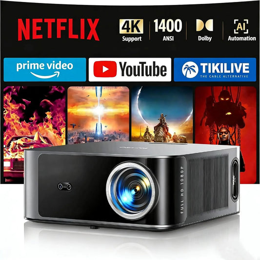 Proyector, 36W, 4K, WiFi6, control WiFi, conectividad Bluetooth, Bluetooth5.2