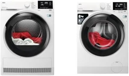 AEG 6000/8000 secadora, 8Kg, 1400 RPM, Motor Inverter