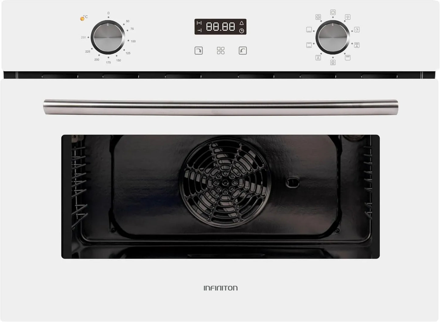 Horno eléctrico HN-A45MB, pantalla digital, 2800W, 45cm