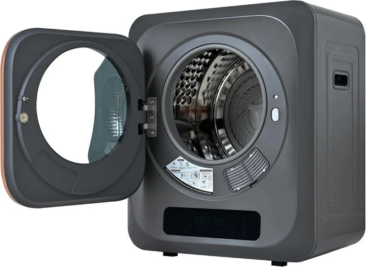 Secadora, 3 kg, 4 kg, 850W, 6 Programas, pantalla digital, Evacuación, Capacidad Real hasta, Ropa, Montable en Pared, Clase de Eficiencia Energética G