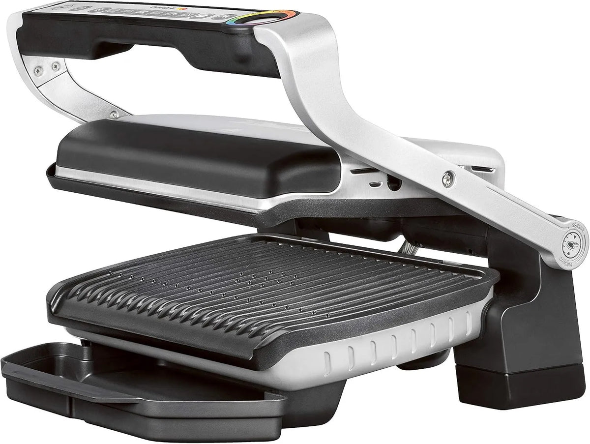 Tefal GC705D lavavajillas, 30 cm, 20 cm, 6 Programas, Optigrill, Parrilla de Contacto Inteligente, Automáticos, Placas Antiadherentes