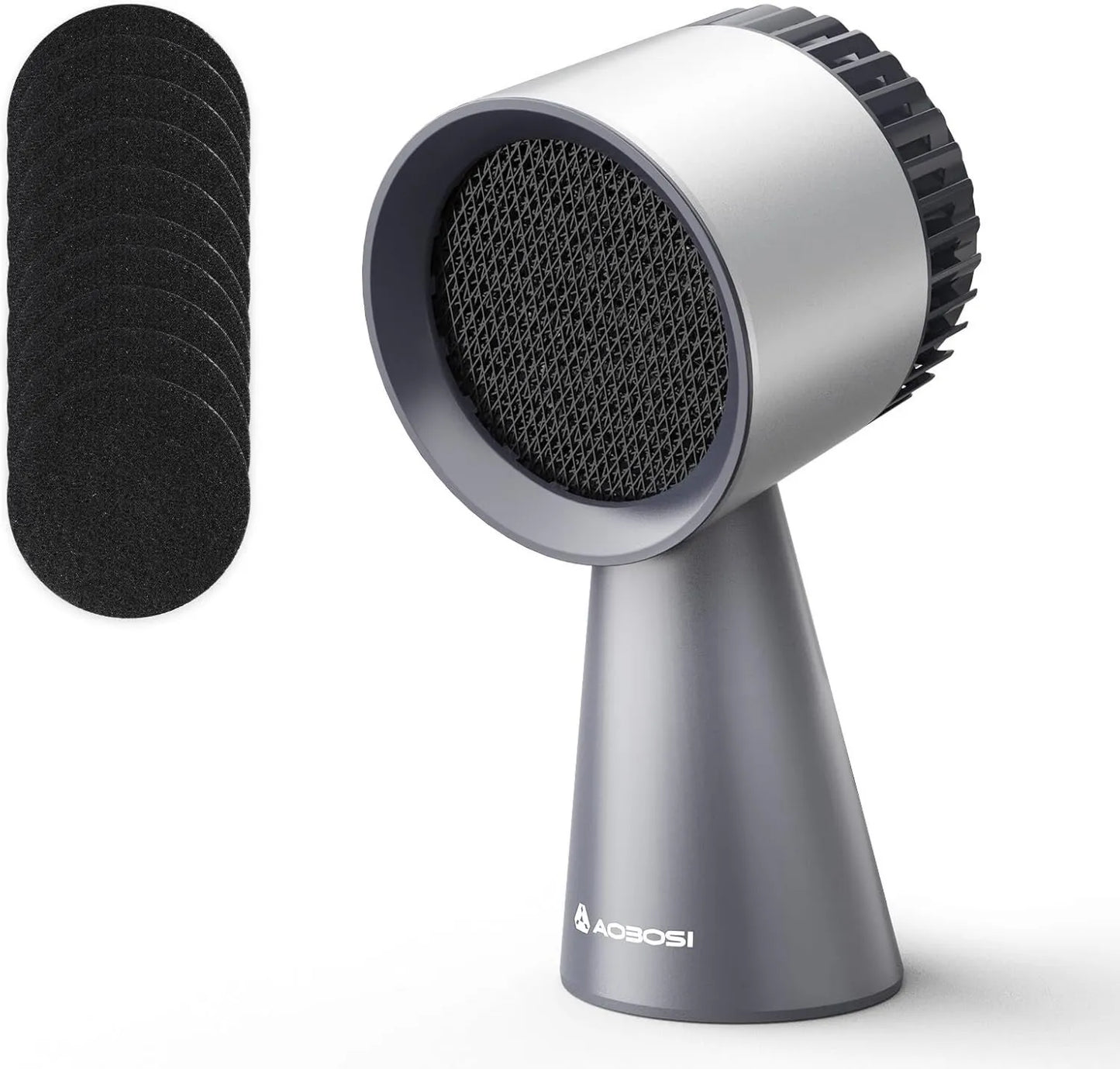 Campana extractora, 3 Velocidades, Extractora Móvil, Mini Extractor, Filtro Desmontable, Copa Colectora de Aceite, Extractor Portátil para Barbacoa