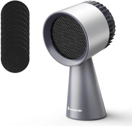 Campana extractora, 3 Velocidades, Extractora Móvil, Mini Extractor, Filtro Desmontable, Copa Colectora de Aceite, Extractor Portátil para Barbacoa