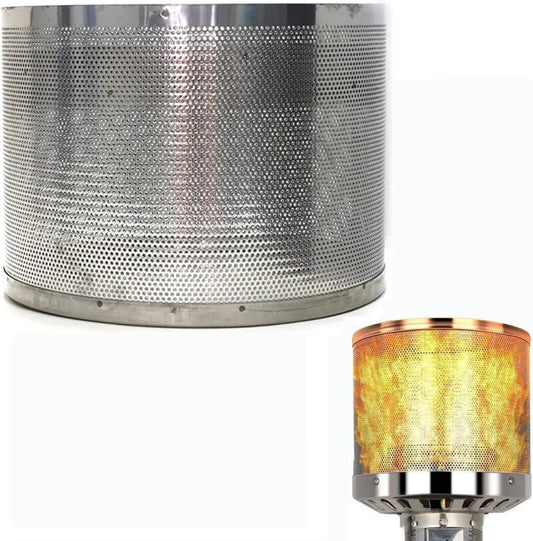 Calefactor portátil de gas, 275 mm, para quemador de calefactor de patio, repuesto para calefactor de gas, compatible con la mayoría de modelos