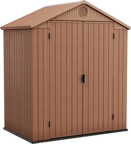 Cobertizo de jardín 250548, 6 x 4, almacenamiento exterior protegido