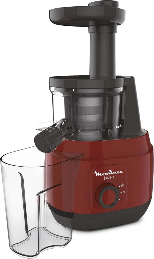 Moulinex ZU150510 batidora de vaso, ajuste regulable, Licuadora Juice para Frutas y Verduras, Control Ajustable de Pulpa, Panel Manual
