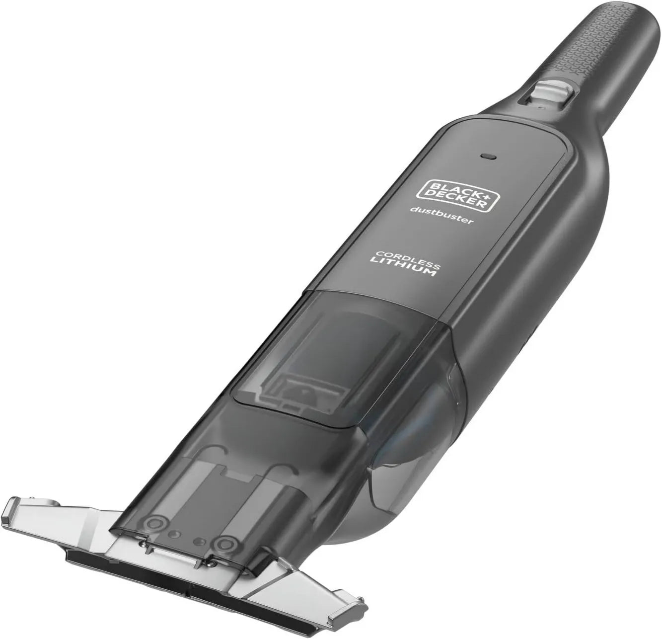 Aspiradora de mano HLVC320B11-QW, 12V, 200 ml, Ligera y Tecnología Inalámbrica, Depósito y Filtro Lavables