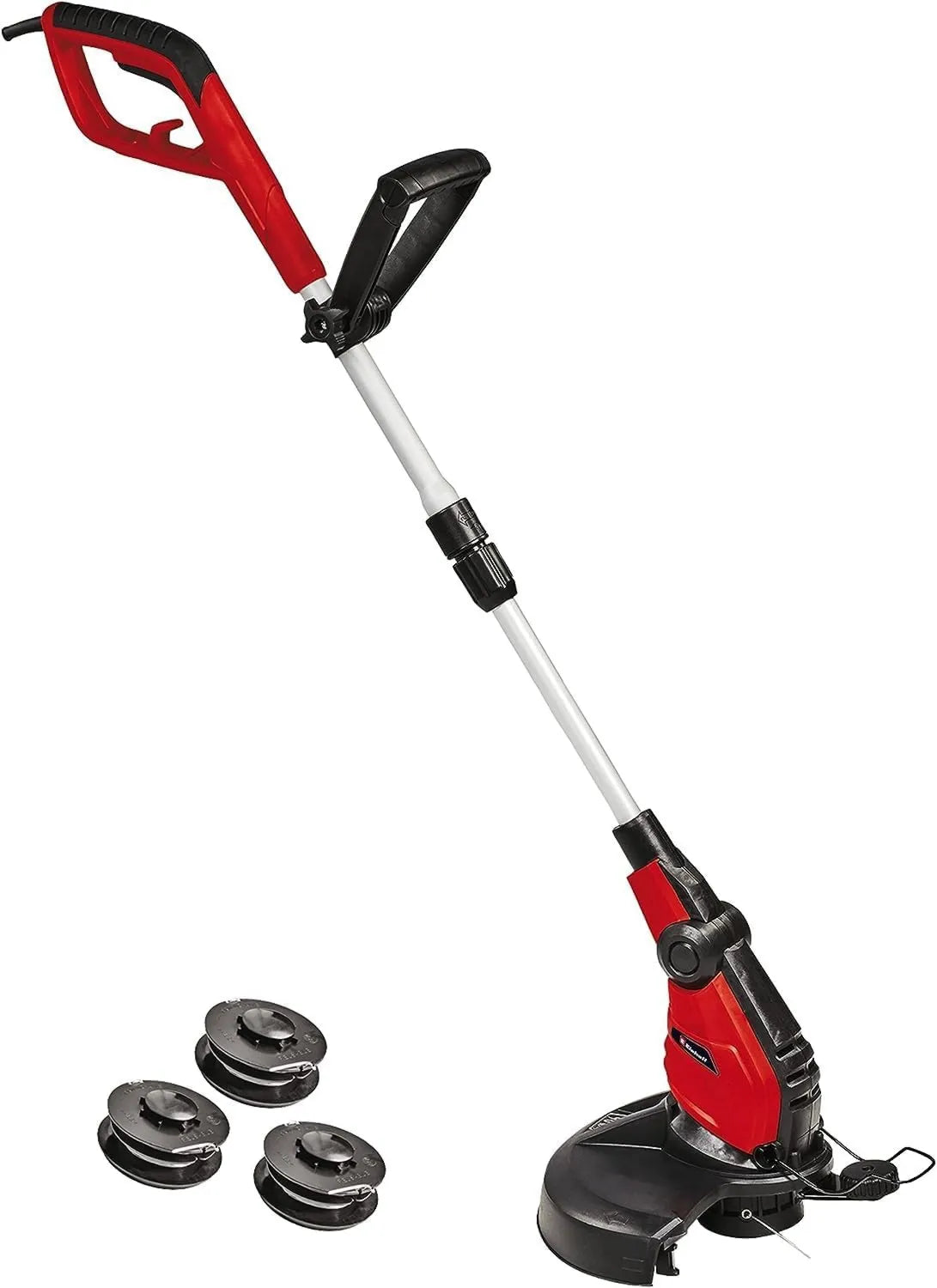 ET 4530, Cabezal del Motor con 4 Posiciones de inclinación y rotación de 180 °, Mango de Aluminio telescópico Extensible Continuo, Protector de Flores