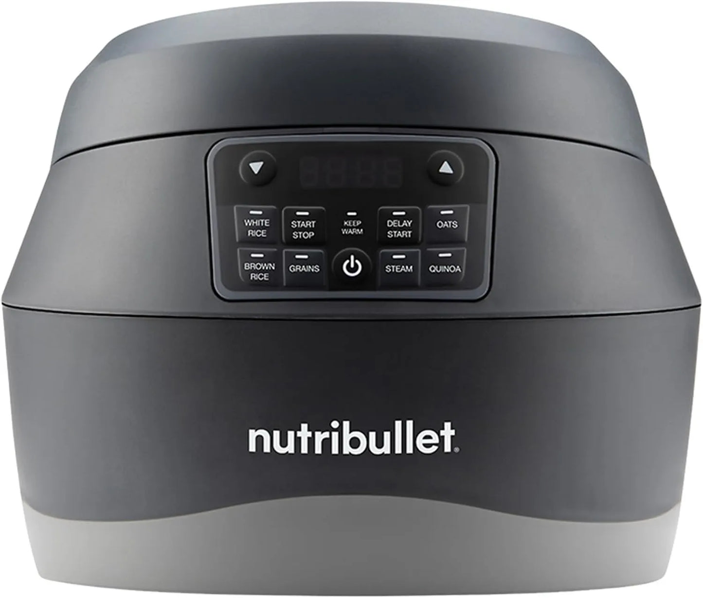 Arrocera eléctrica NBRC605DG, 600 W, 10 Tazas, 5 Programas, nutribullet EveryGrain Cooker, Arrocera Multifuncional para Arroz y Cereales, Hasta