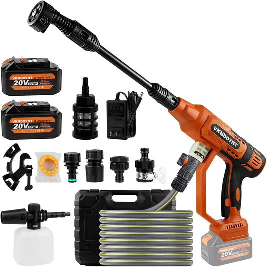Lavadora, a presión portátil de 2000 PSI MAX con motor sin escobillas, pantalla táctil LCD de ajuste