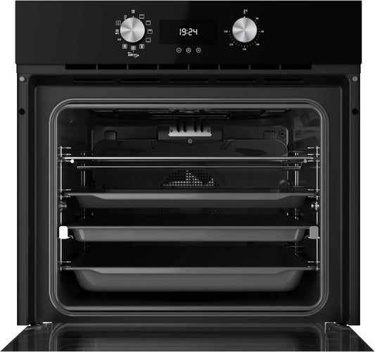 Teka HLB 8416 horno eléctrico, 60 cm, Horno Multifunción AirFry, Sistema de Limpieza HydroClean Pro, 9 Funciones de Cocción, Bandeja FryMaster AirFry