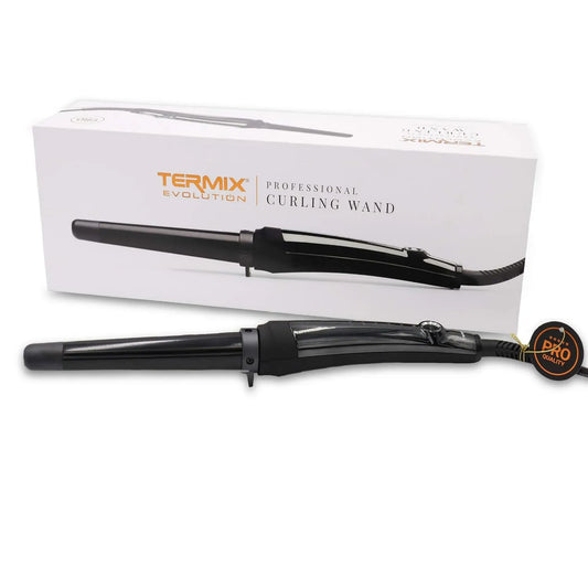 Rizador de pelo, Pelo Profesional Termix Evolution Wand, Sistema de Control por Sensor Táctil, Sistema de Seguridad Pro Tech, Color Negro