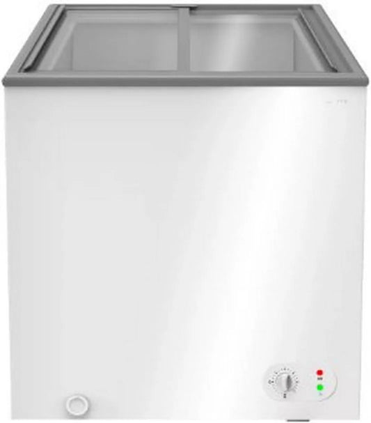 Congelador FCH-109CC82BEK, 109 Litros, Industrial, Puerta con diseño plano, Control de temperatura mecánico, Cerradura de seguridad con llave