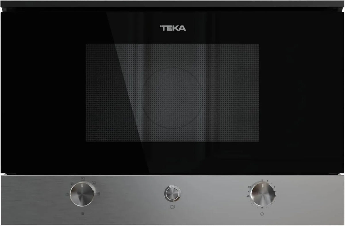 Teka MS 6220 horno microondas, 22 L, Microondas Integrado con Base Cerámica, Apertura de Puerta a la Izquierda, Modelo NEO BI L SS