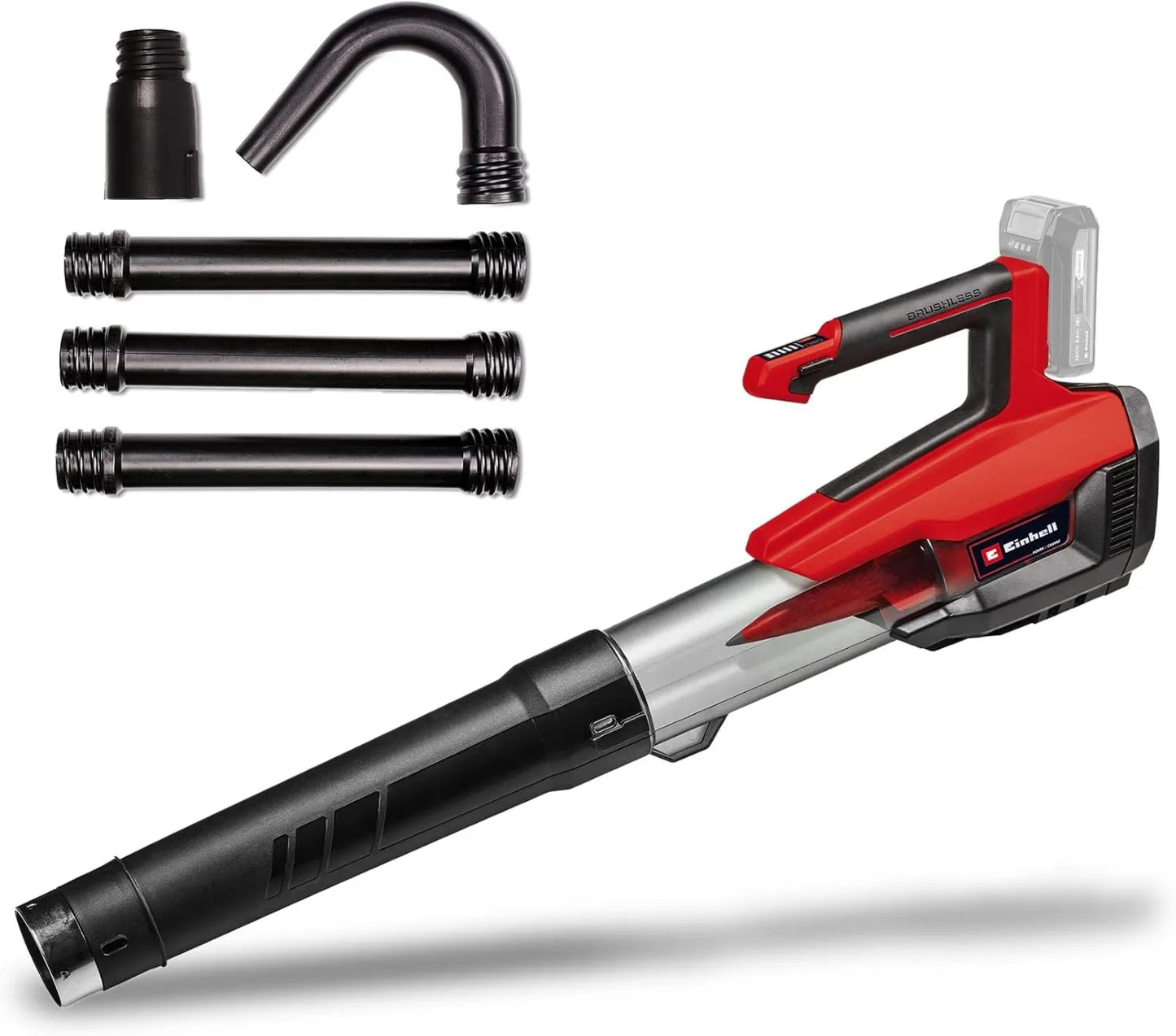 Soplador LB 18/200, 18V, 670m3/h, tecn. de rodete axial, Pot. de soplado, Set de Limpieza de canalones, sin batería ni Cargador