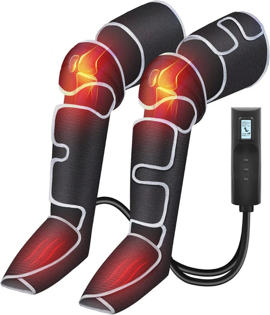 Masajeador, Piernas para Relajación Muscular, Pies y Piernas con Calor, Muslos y Pies