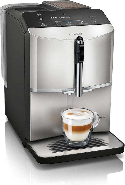 Siemens EQ300 TF303E07 cafetera, Superautomática, Función oneTouch