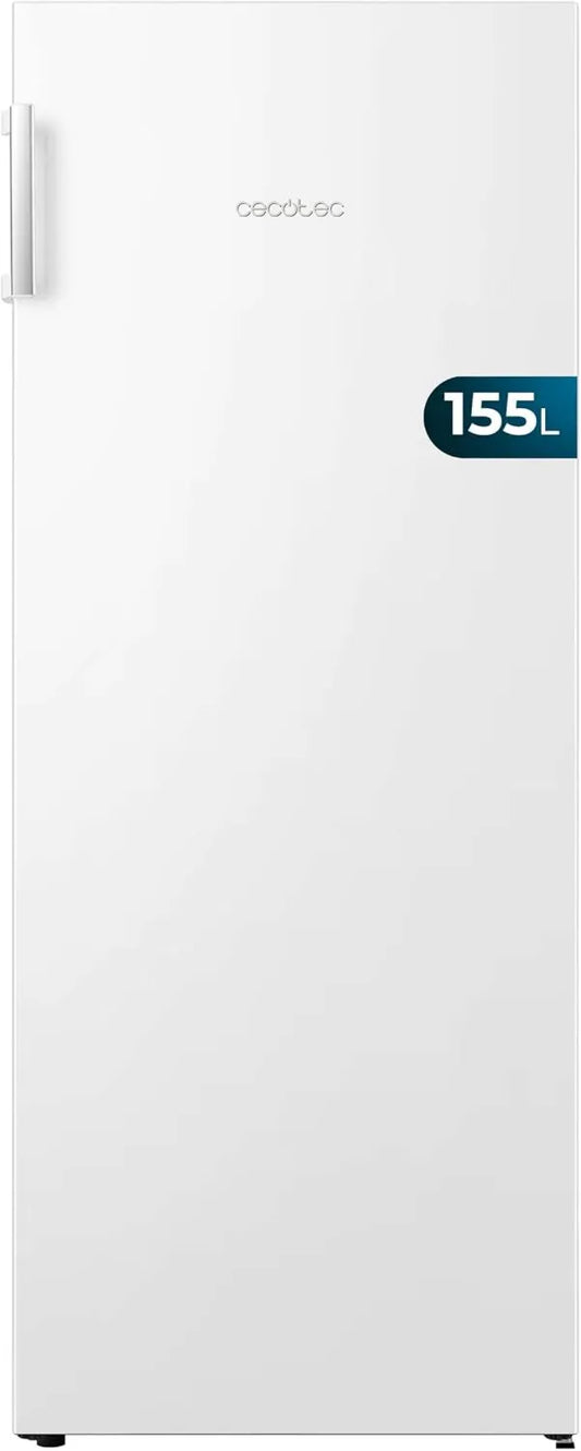 Cecotec UF 155 congelador, tecnología No Frost, puerta reversible, funcionamiento eficiente, 155 Litros, Total, Alarma de Puerta Abierta