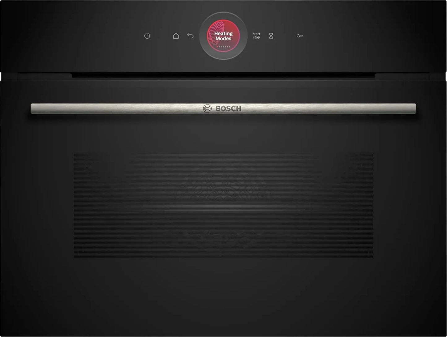 Bosch CBG7741B1 horno eléctrico, 60 cm, Horno Compacto, Control Táctil TFT Electrónico, Función Assist, Home Connect