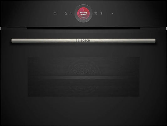 Bosch CBG7741B1 horno eléctrico, 60 cm, Horno Compacto, Control Táctil TFT Electrónico, Función Assist, Home Connect