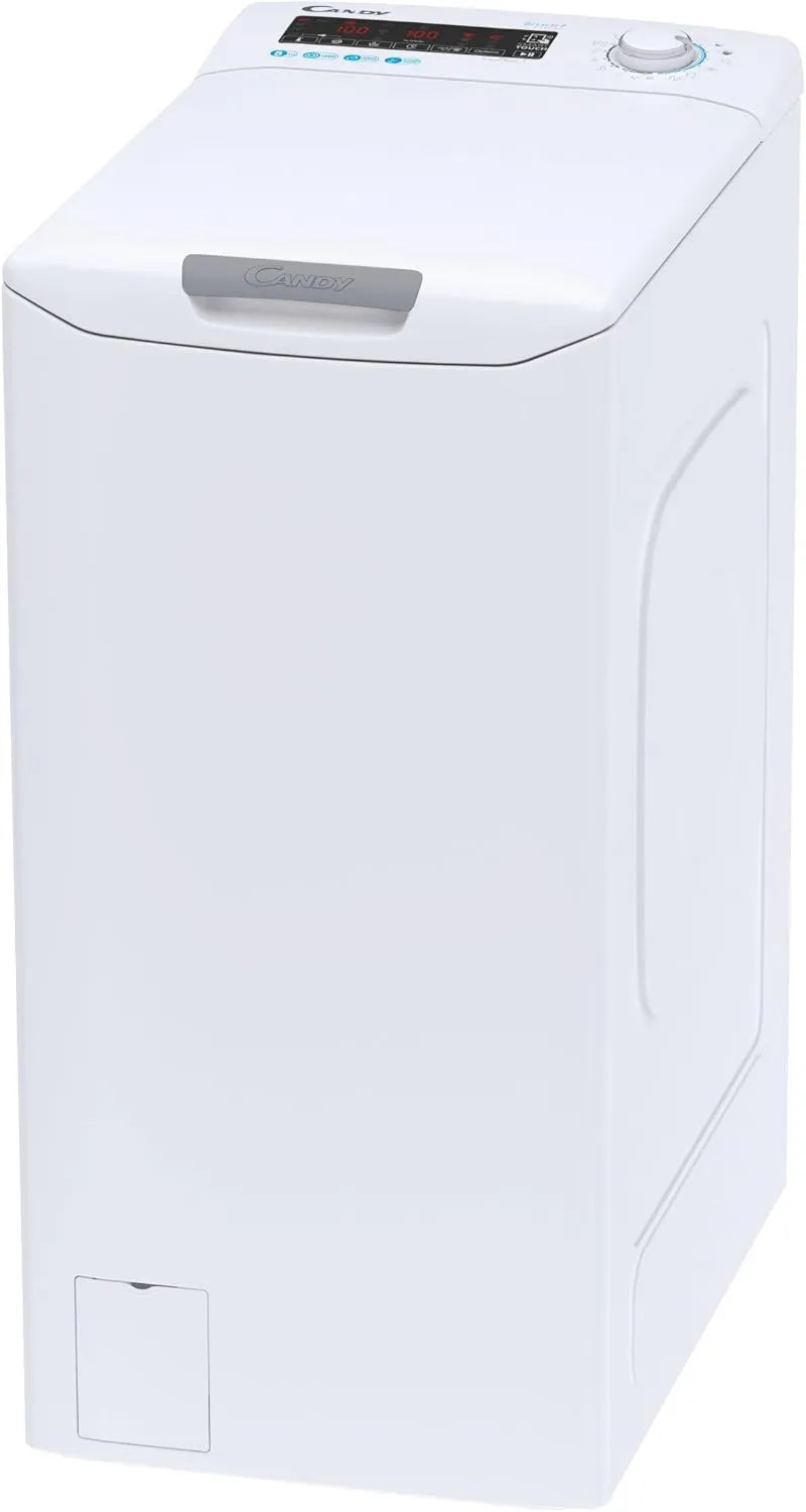 Candy 28TMV5/1-S 24H lavadora, inicio diferido, 8 kg, 1200 RPM, 77 DB, Smart CSTG de Carga Superior, Apertura Suave