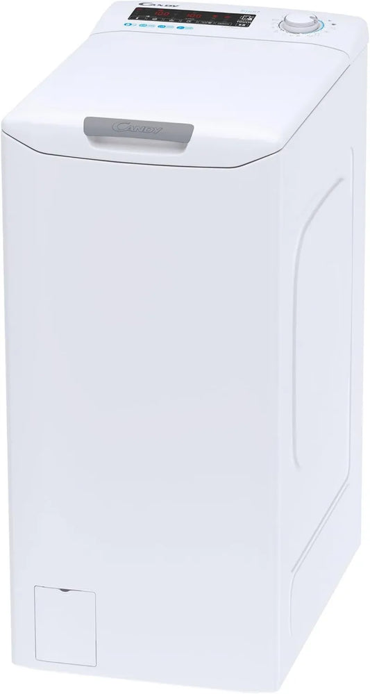 Candy 28TMV5/1-S 24H lavadora, inicio diferido, 8 kg, 1200 RPM, 77 DB, Smart CSTG de Carga Superior, Apertura Suave