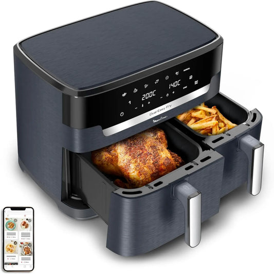 Moulinex EZ942BF0 freidora de aire, 11L, 6.5 L, 4., 7 Programas, Automáticos