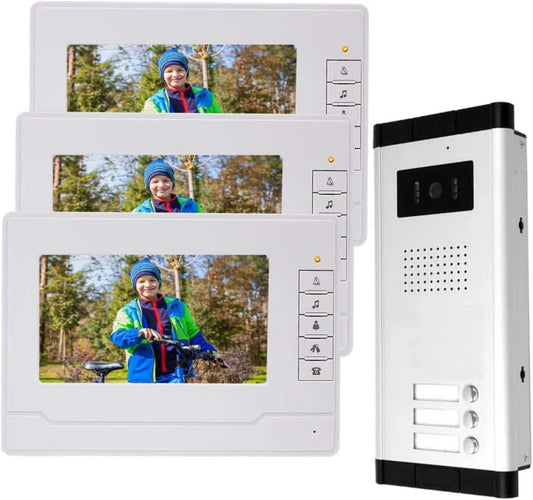 Monitor, pantalla para ordenador, 7 '' Cable de Video con color en la Puerta Sistema