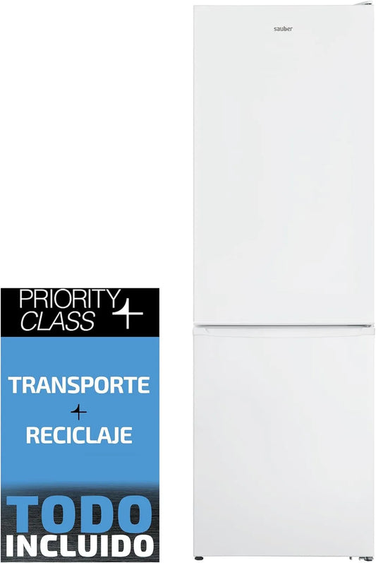 Frigorífico combi 3-185WV, 186x60cm, tecnología No Frost, iluminación LED, Serie Tecnología NOFROST TOTAL, Cajón ConvertiBox, Puerta ZeroClearance