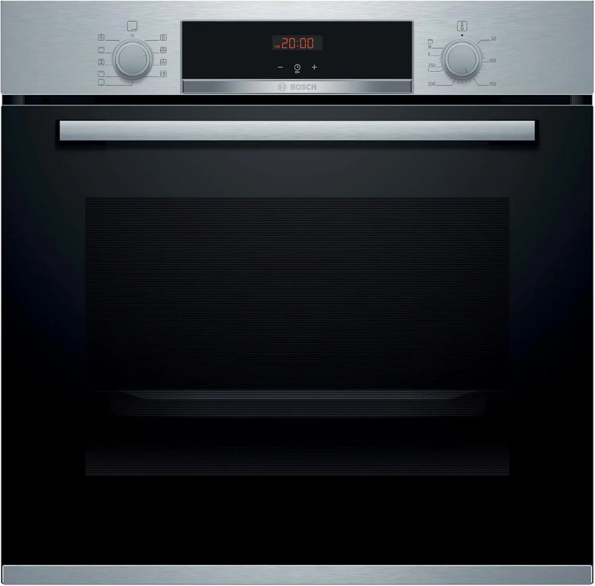 Bosch HBA512ES0 horno eléctrico, 60 x 60 cm, Series, Limpieza con Aqualisis, Controles Ocultos