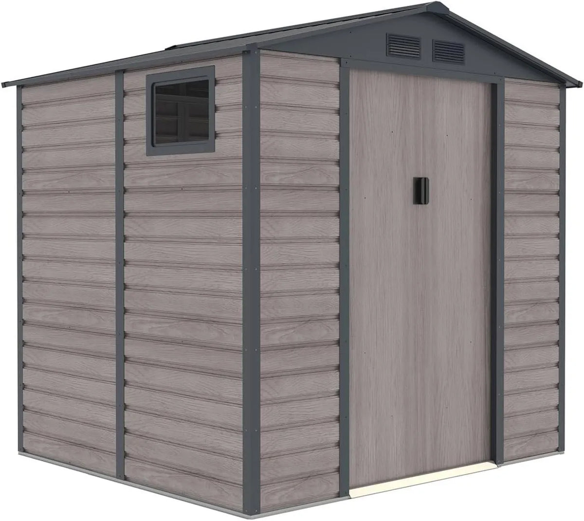 Cobertizo de jardín, 4 m², 213 x 191 x 211 cm, almacenamiento exterior protegido