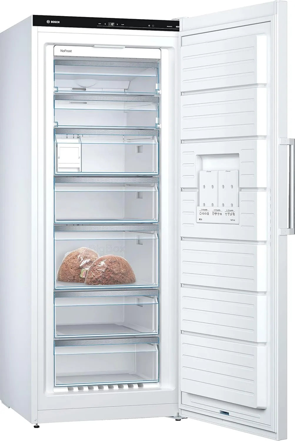 Bosch GSN54AWCV congelador, tecnología No Frost, 327 Litros, 176 x 70 cm