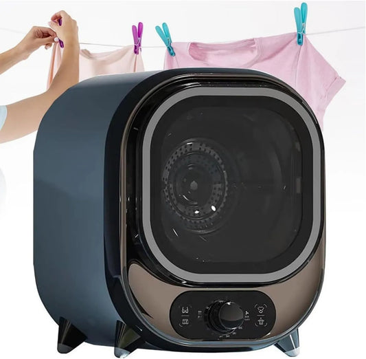 Secadora, 0.8kg, 5kg, Condensadora de de Capacidad de Carga, Portátil Mini para Montaje en Pared o Encimera, Pequeña y Eficiente con Capacidad