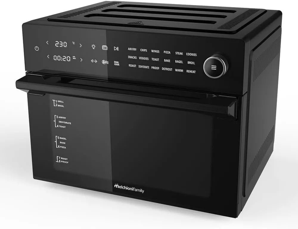 Freidora de aire BENEDETTA 30, 30 Litros, 18 Programas, Litros de Capacidad, pantalla digital, Función Dual Cook, Temporizador de 12 Horas