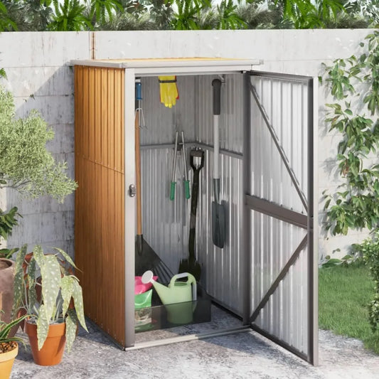 Cobertizo de jardín, almacenamiento exterior protegido
